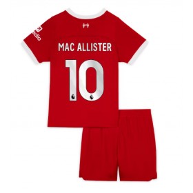 Liverpool Alexis Mac Allister #10 Hemmakläder Barn 2023-24 Kortärmad (+ Korta byxor)